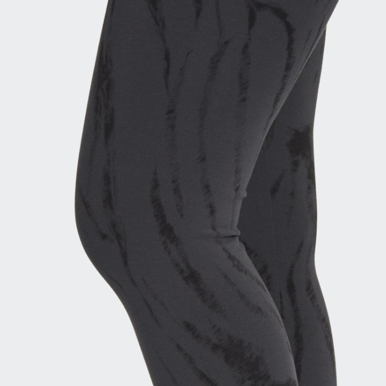 Legging Adidas Future Icons Animal Print Carbono