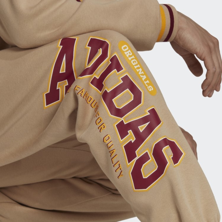 Calça De Moletom Bege Adidas