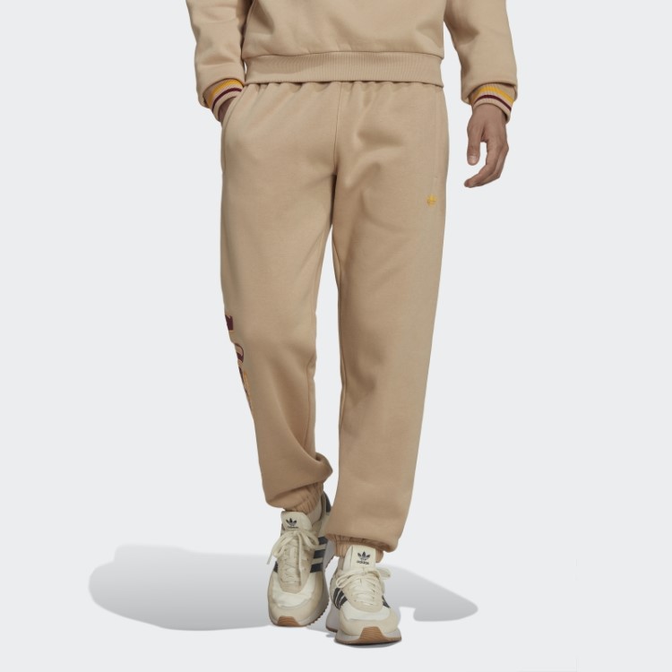 Calça De Moletom Bege Adidas