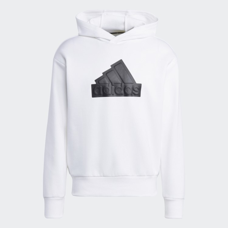 Emblema De ícones Do Futuro Branco Do Moletom Esportivo Adidas Hot