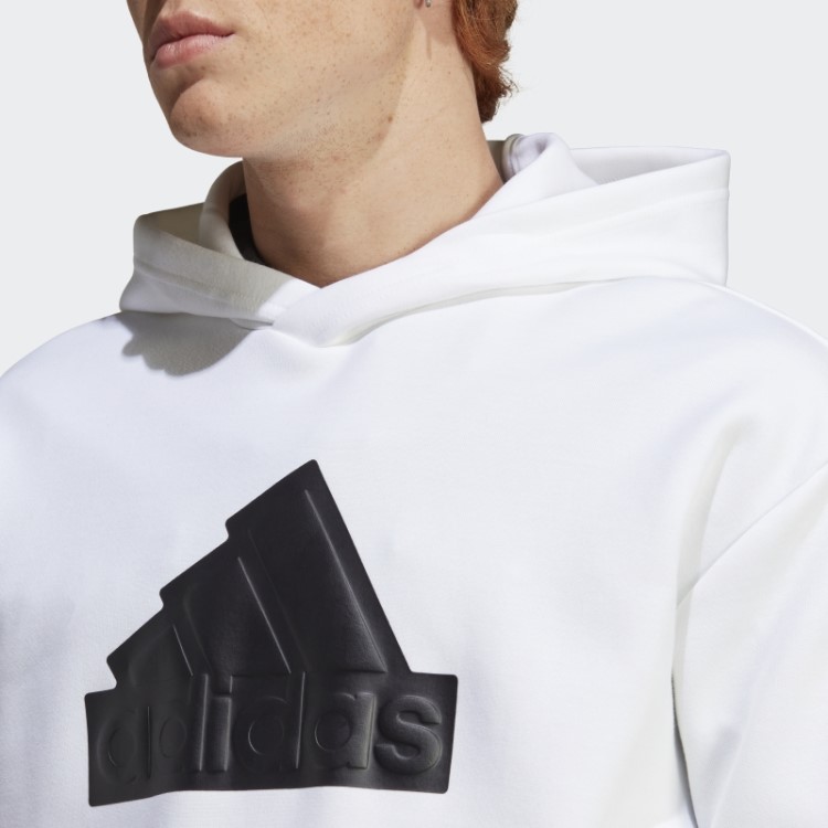 Emblema De ícones Do Futuro Branco Do Moletom Esportivo Adidas Hot