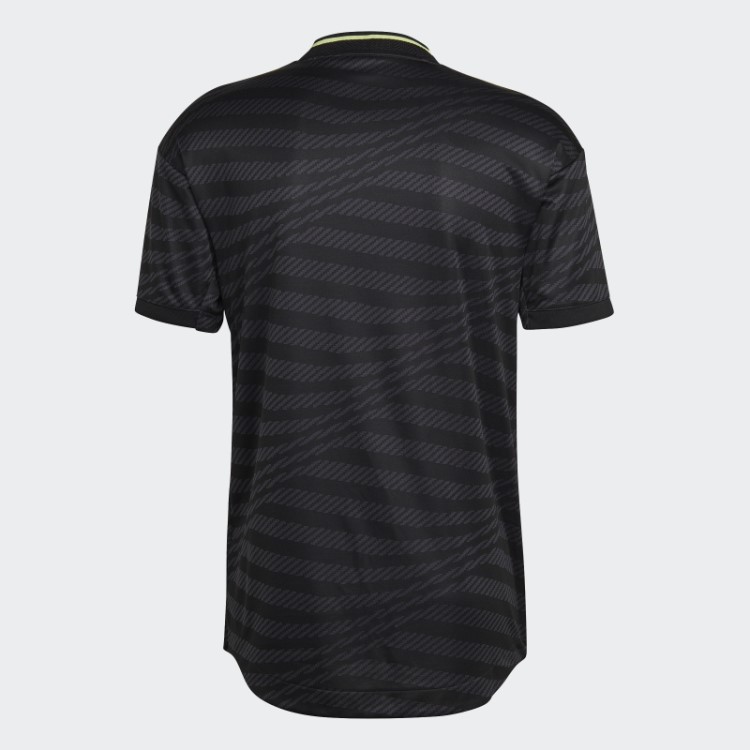 Real Madrid 22/23 Terceira Camisa Autêntica Adidas Preta