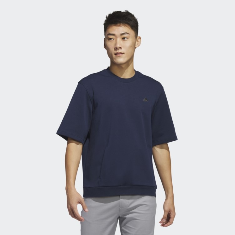 Moletom De Golfe Go-to Crew Adidas Azul Marinho