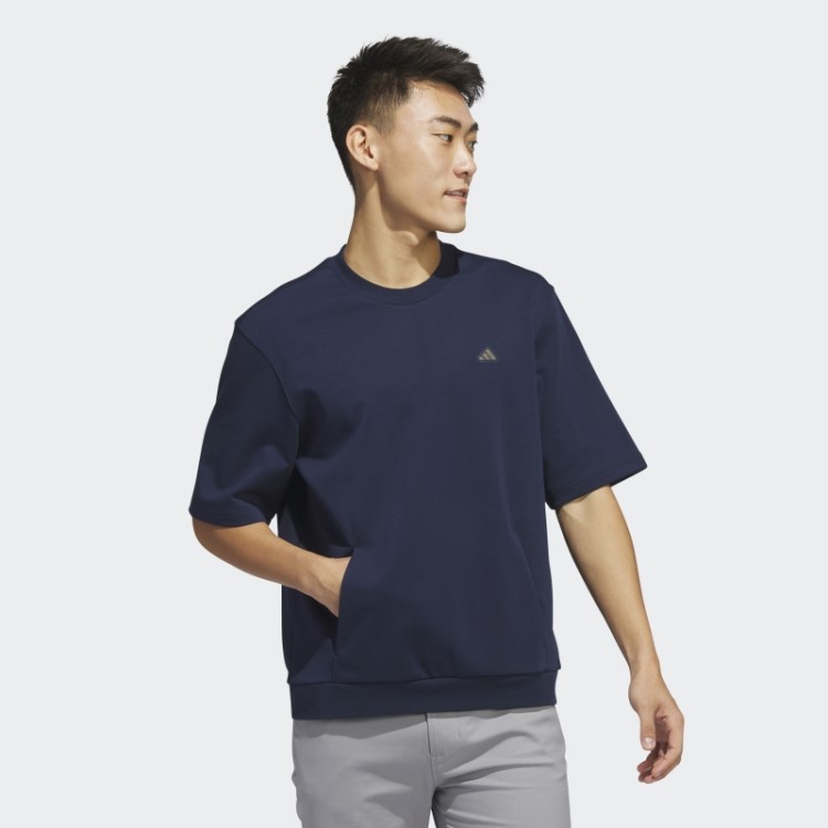 Moletom De Golfe Go-to Crew Adidas Azul Marinho