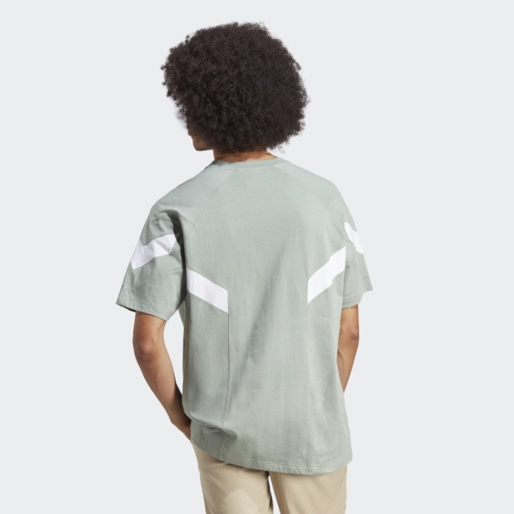 Verde Prateado Adidas Rekive Tee Fashion