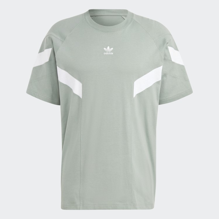 Verde Prateado Adidas Rekive Tee Fashion