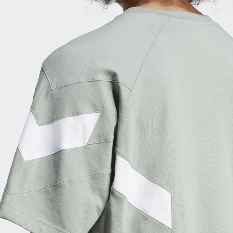 Verde Prateado Adidas Rekive Tee Fashion