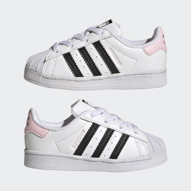 Sapatos Adidas Superstar Rosa Da Moda
