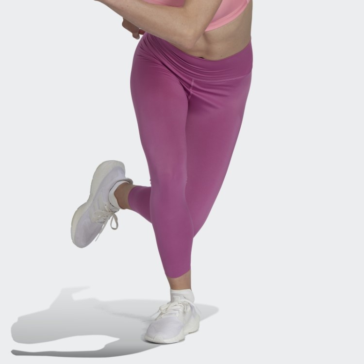 Legging Lilac Optime Training Luxe 7/8 Adidas