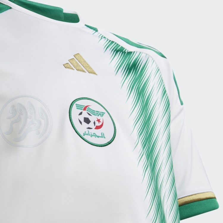 Adidas Algeria 22 Camisa Casa Verde Negrito