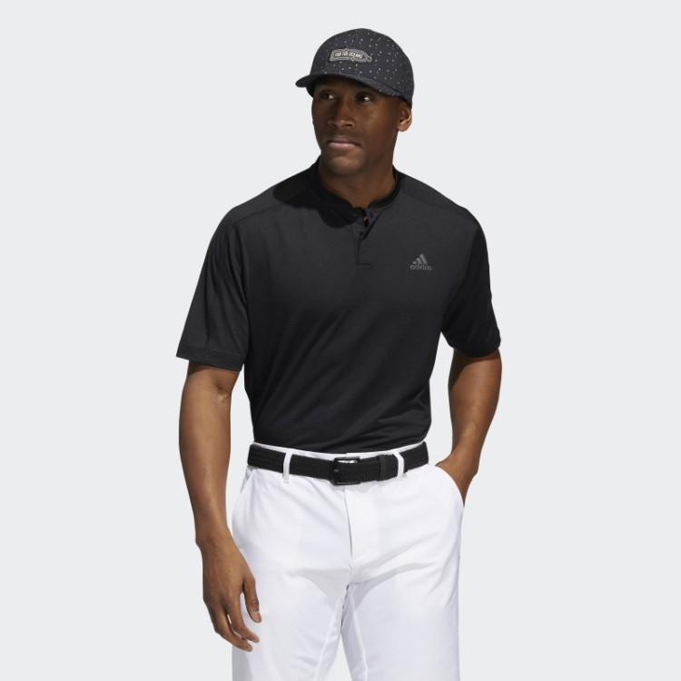 Camisa Polo Gola Esportiva Adidas Preta