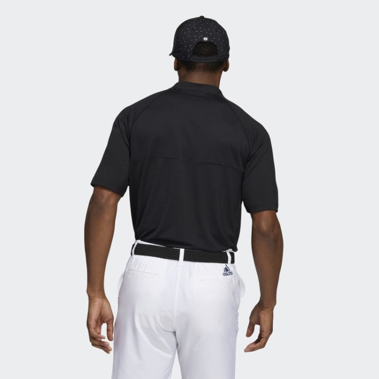 Camisa Polo Gola Esportiva Adidas Preta