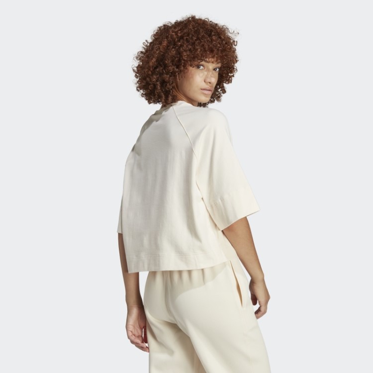 Camiseta Branca Premium Essentials Adidas
