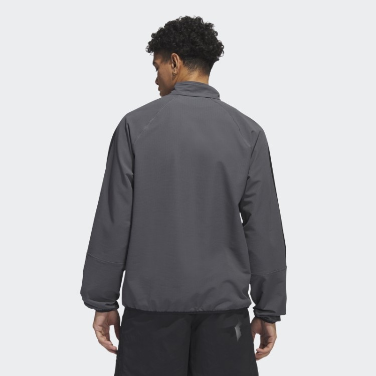 Camisa De Manga Longa Adidas Cinza Pop Térmica