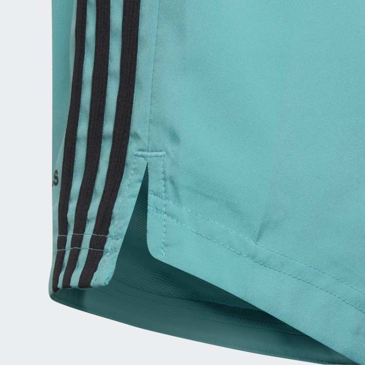 Mint Rush Adidas Projetado Para Mover Shorts De 3 Listras Fashion