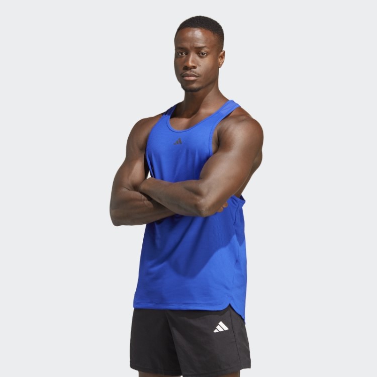 Regata De Treinamento Elevado Azul Adidas Heat.rdy Hiit