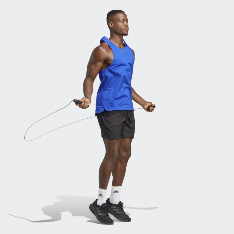 Regata De Treinamento Elevado Azul Adidas Heat.rdy Hiit