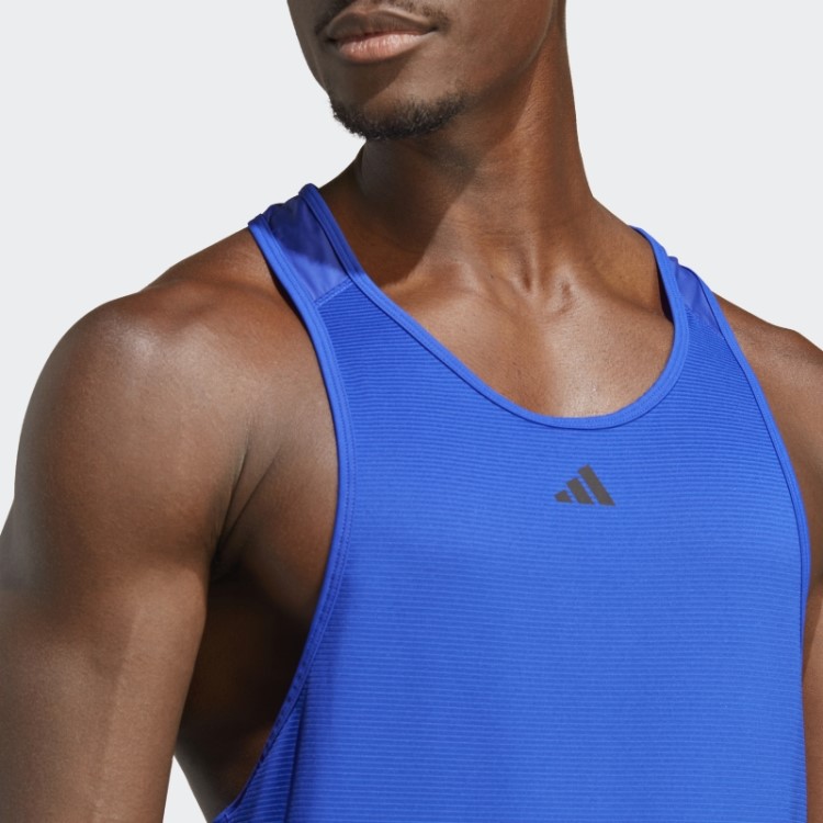 Regata De Treinamento Elevado Azul Adidas Heat.rdy Hiit