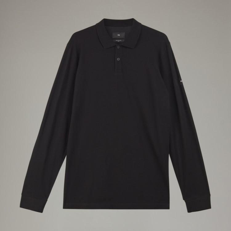 Camisa Polo Manga Longa Adidas Y-3