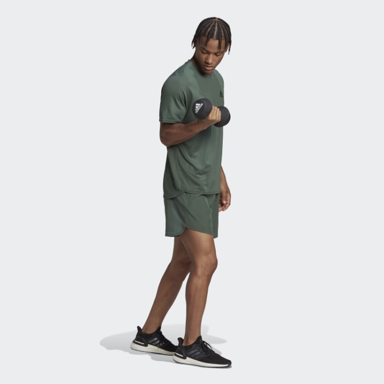 Adidas Aeroready Projetado Para Shorts De Movimento óxido Verde
