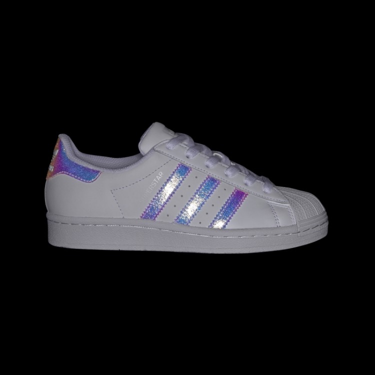 Sapatos Brancos Adidas Hot Superstar