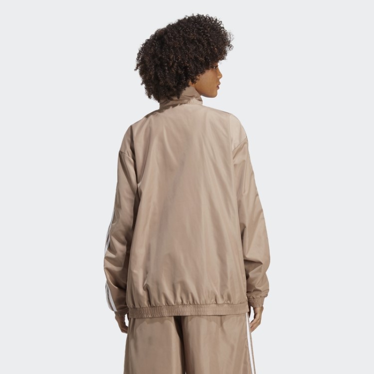 Top Oversized Adidas Marrom Calcário