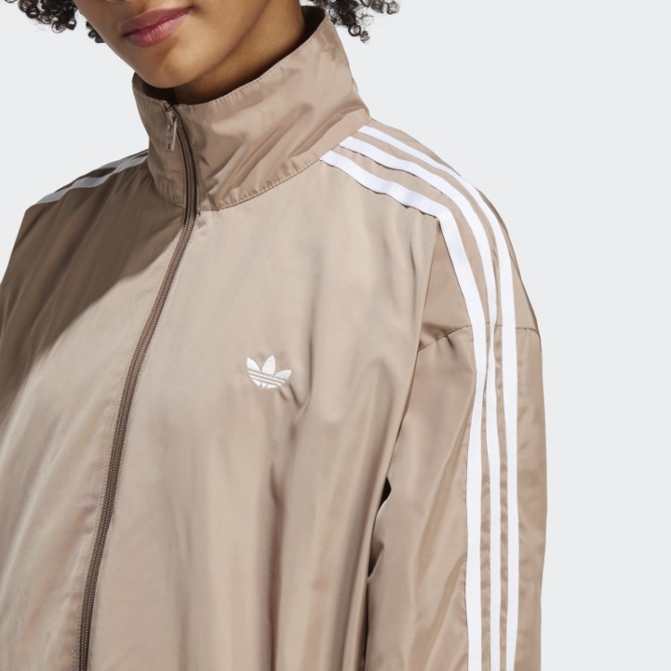 Top Oversized Adidas Marrom Calcário