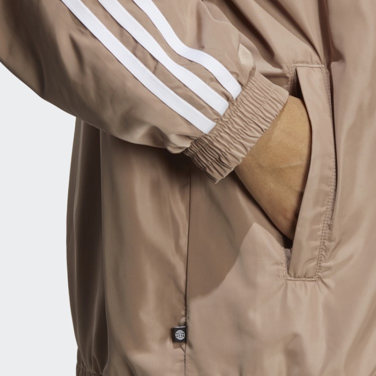 Top Oversized Adidas Marrom Calcário
