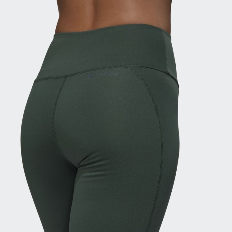 Legging Cintura Alta Green Oxide Yoga Essentials Adidas