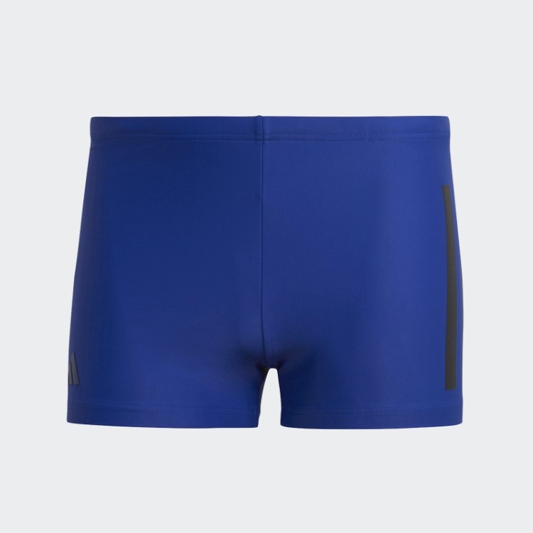Cuecas Boxers De Natação Com As 3 Riscas Azuis Adidas