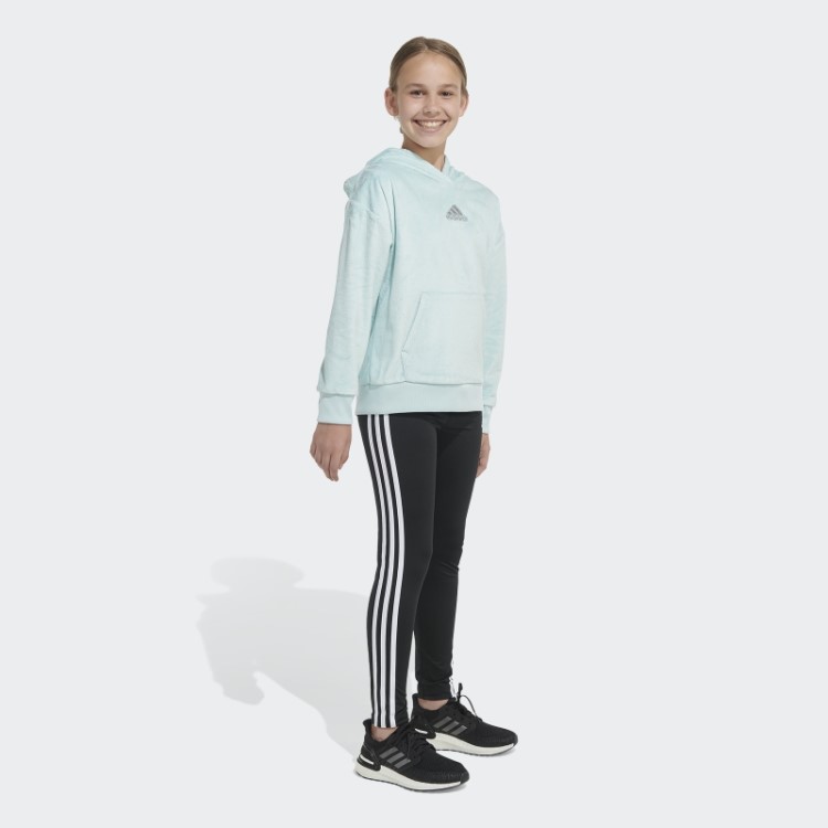 Moletom Com Capuz De Lã Aconchegante Adidas Ice Mint