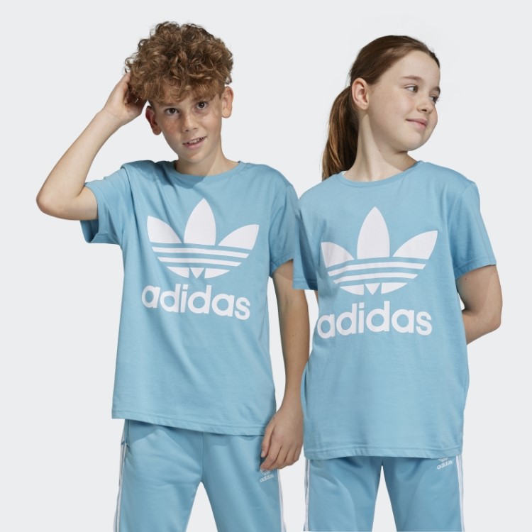 Camiseta Azul Adidas Trefoil