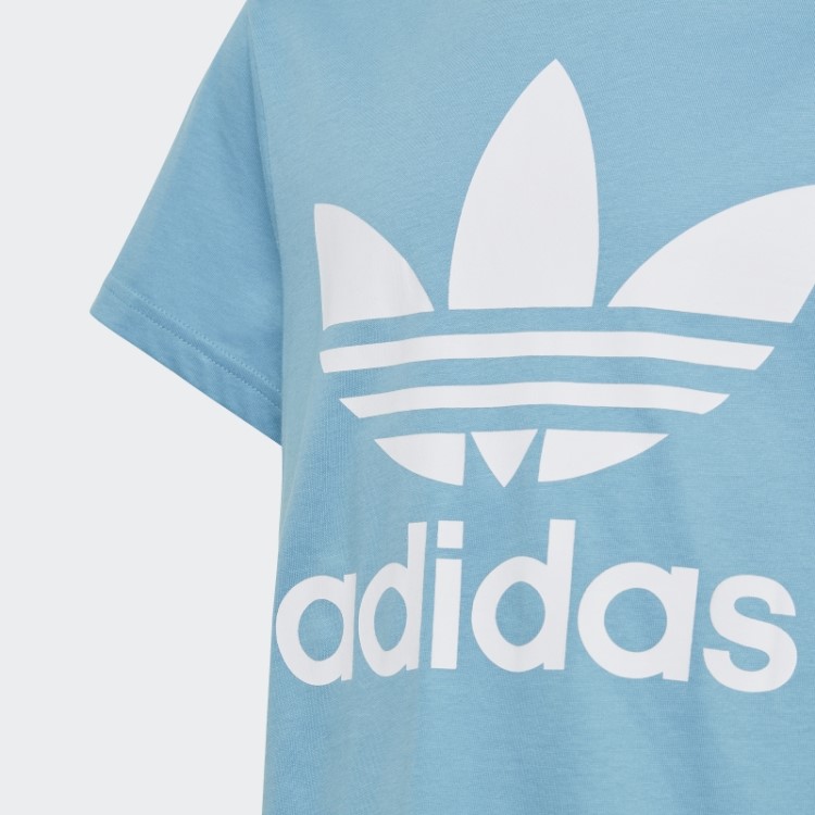 Camiseta Azul Adidas Trefoil