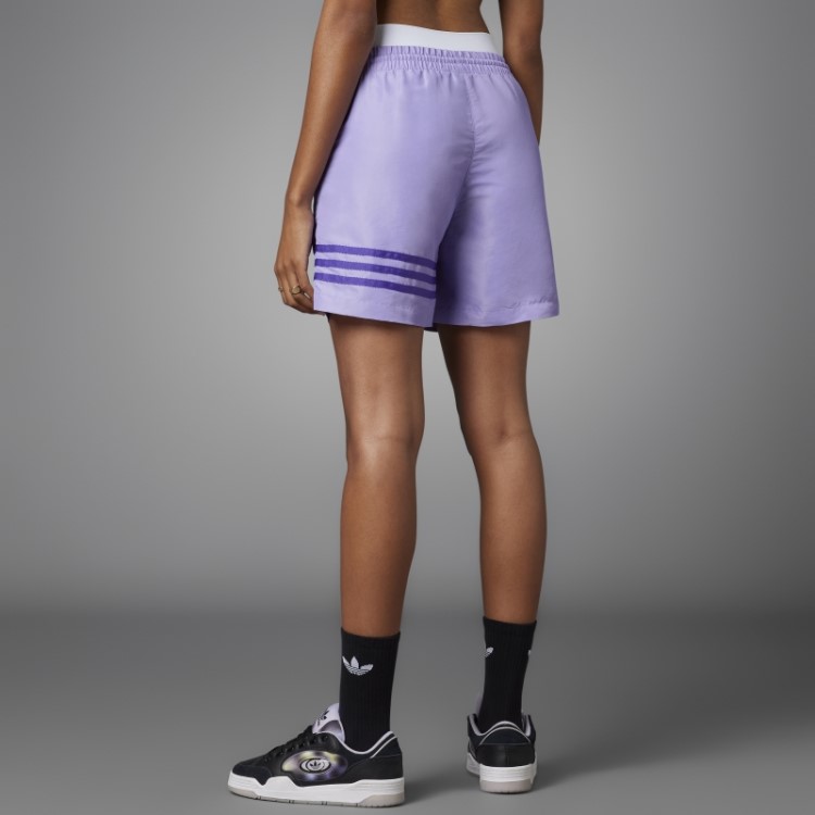 Bermuda Adicolor Neuclassics Adidas Lilás