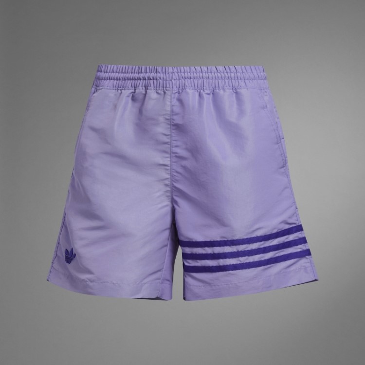 Bermuda Adicolor Neuclassics Adidas Lilás