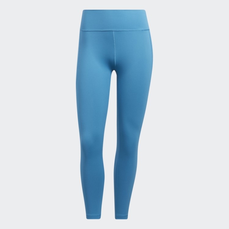 Legging Azul Craft Adidas Yoga Studio 7/8 Quente