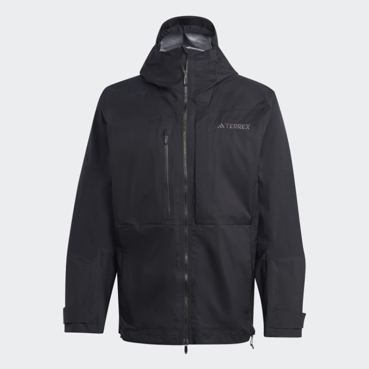 Jaqueta Preta Terrex Xploric Rain.rdy Adidas