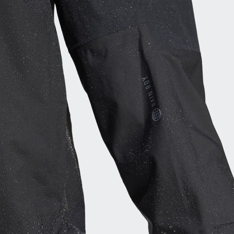 Jaqueta Preta Terrex Xploric Rain.rdy Adidas