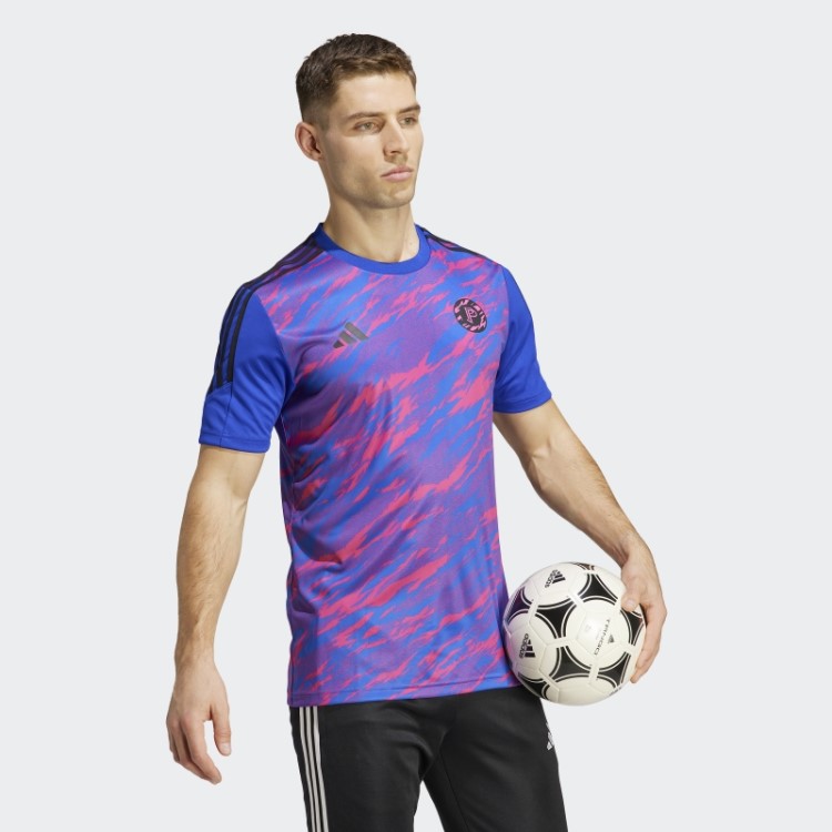 Camisa De Treino Adidas Pogba Moda Azul