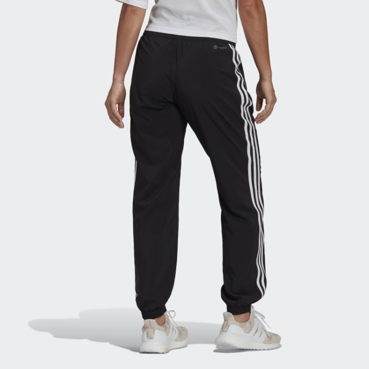 Calça Preta Adidas Trainicons Com As Três Listras