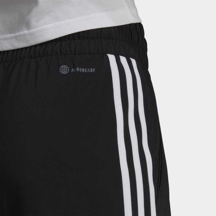 Calça Preta Adidas Trainicons Com As Três Listras