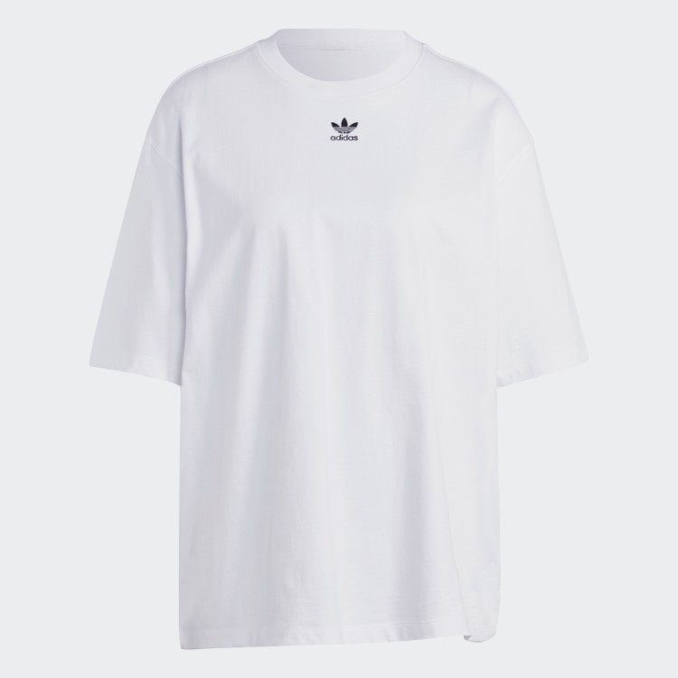 Camiseta Branca Adicolor Essencial Da Adidas