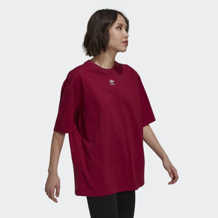 Camiseta Adicolor Essentials Adidas Bordô