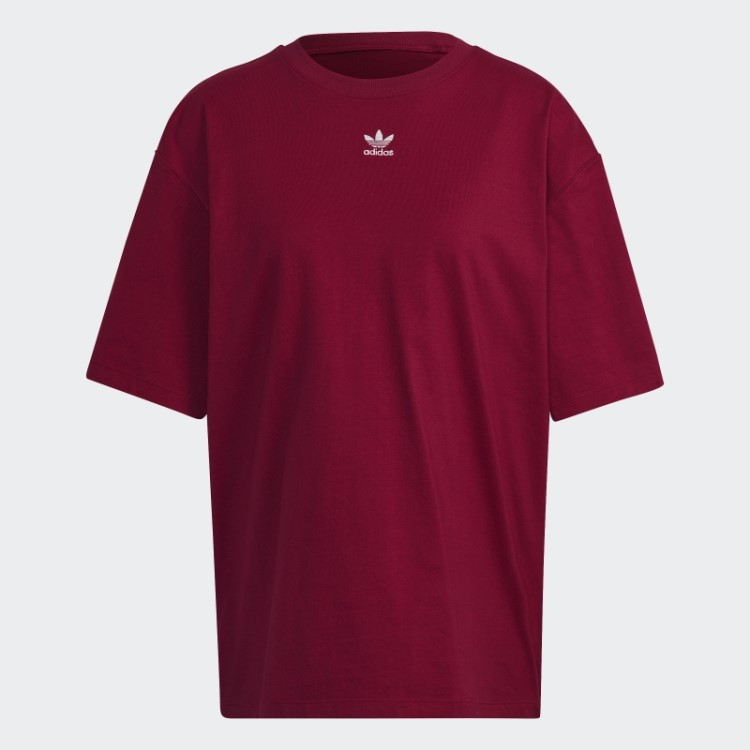 Camiseta Adicolor Essentials Adidas Bordô