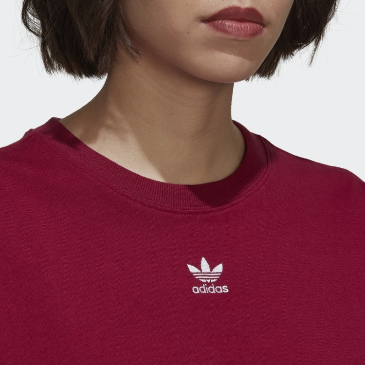 Camiseta Adicolor Essentials Adidas Bordô