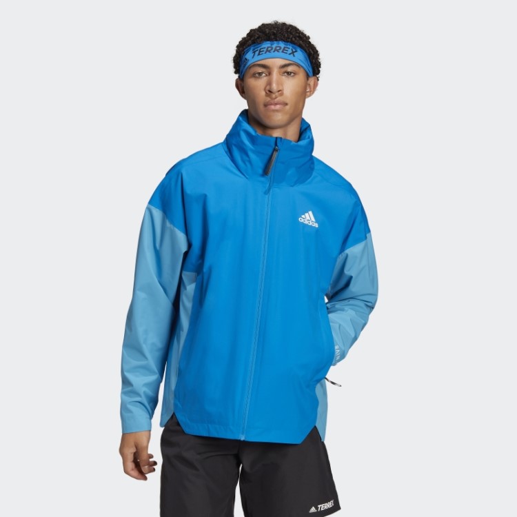 Jaqueta Shock Blue Traveer Rain.Rdy (gênero Neutro) Adidas