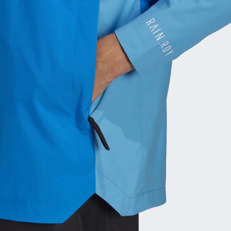 Jaqueta Shock Blue Traveer Rain.Rdy (gênero Neutro) Adidas