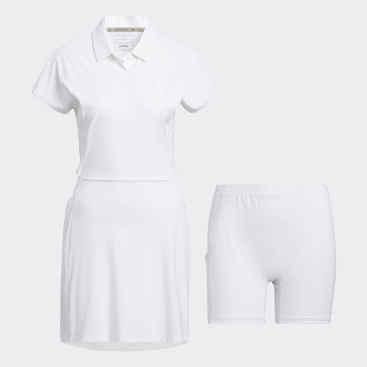 Vestido De Golfe Adidas Branco