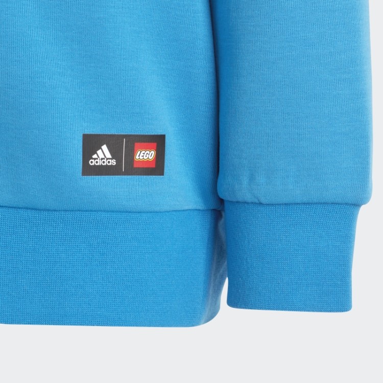 Adidas X Classic Lego Conjunto De Moletom E Calça Azul Fashion