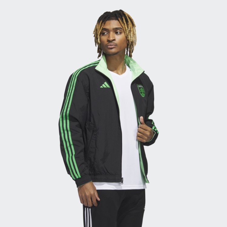 Jaqueta Adidas Austin Fc Hino Preto